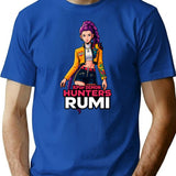 K-Pop Demon Hunters Art Rumi - 23 T-Shirt for Men & Women, T-Shirts Graphic Tee - Blue