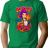 K-Pop Demon Hunters Art Rumi- 3 T-Shirt for Men & Women, T-Shirts Graphic Tee - Green
