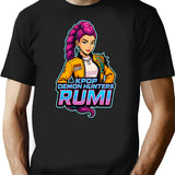 K-Pop Demon Hunters Art Rumi- 8 T-Shirt for Men & Women, T-Shirts Graphic Tee - Black