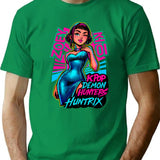 K-Pop Demon Hunters Art Zoey - 13 T-Shirt for Men & Women, T-Shirts Graphic Tee - Green