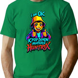 K-Pop Demon Hunters Art Zoey - 17 T-Shirt for Men & Women, T-Shirts Graphic Tee - Green