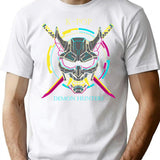K-Pop Demon Hunters Cyber-Unit Combat Digital Demons T-Shirt for Men & Women, T-Shirts Graphic Tee - White