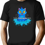 K-Pop Demon Hunters - Derpy Sussy Splatter T-Shirt for Men & Women, T-Shirts Graphic Tee - Black