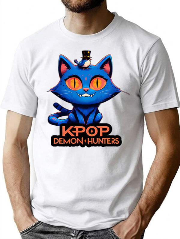 K-Pop Demon Hunters - Derpy Sussy T-Shirt for Men & Women, T-Shirts Graphic Tee - White