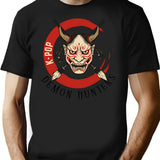 K-Pop Demon Hunters The Ink-Stained Hunters T-Shirt for Men & Women, T-Shirts Graphic Tee - Black