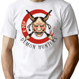 K-Pop Demon Hunters The Ink-Stained Hunters T-Shirt for Men & Women, T-Shirts Graphic Tee - White