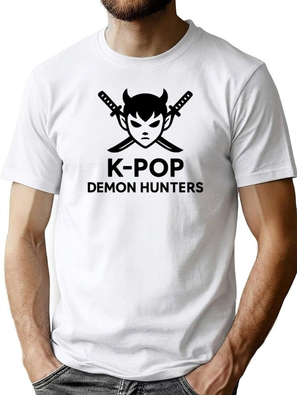 K-Pop Demon Hunters The Silent Hunt'S Mark Where Fandom T-Shirt for Men & Women, T-Shirts Graphic Tee - White