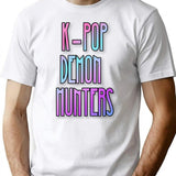 K-Pop Demon Hunters (11) T-Shirt for Men & Women, T-Shirts Graphic Tee - White