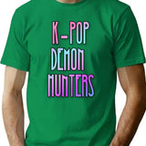 K-Pop Demon Hunters (11) T-Shirt for Men & Women, T-Shirts Graphic Tee - Green