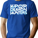 K-Pop Demon Hunters (14) T-Shirt for Men & Women, T-Shirts Graphic Tee - Blue
