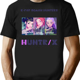 K-Pop Demon Hunters (15) T-Shirt for Men & Women, T-Shirts Graphic Tee - Black
