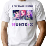 K-Pop Demon Hunters (15) T-Shirt for Men & Women, T-Shirts Graphic Tee - White