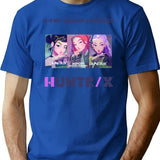 K-Pop Demon Hunters (15) T-Shirt for Men & Women, T-Shirts Graphic Tee - Blue
