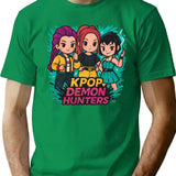 K-Pop Demon Hunters (16) T-Shirt for Men & Women, T-Shirts Graphic Tee - Green