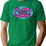 K-Pop Demon Hunters (9) T-Shirt for Men & Women, T-Shirts Graphic Tee - Green