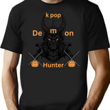 K_Popdemonhunter T-Shirt for Men & Women, T-Shirts Graphic Tee - Black