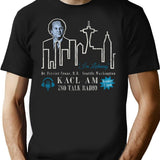 Kacl Radio Show Frasier Crane Worn Out T-Shirt for Men & Women, T-Shirts Graphic Tee - Black