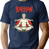 Kaliman The Incredible Man T-Shirt - Retro Graphic Tee for Men & Women - Navy