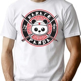 Karate Panda Strength And Honor T-Shirt for Men & Women, T-Shirts Graphic Tee - White