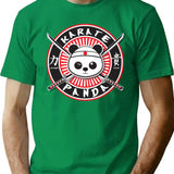 Karate Panda Strength And Honor T-Shirt for Men & Women, T-Shirts Graphic Tee - Green