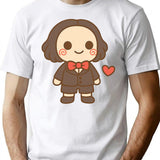 Kawaiihorrorheartred T-Shirt for Men & Women, T-Shirts Graphic Tee - White