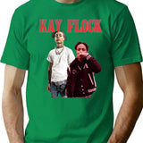 Kay Flock Bootleg Bootleg Graphic T-Shirt - Green