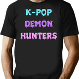 Kdh Logo T-Shirt for Men & Women, T-Shirts Graphic Tee - Black