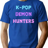 Kdh Logo T-Shirt for Men & Women, T-Shirts Graphic Tee - Blue