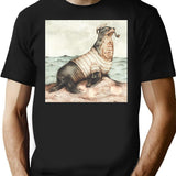 Keep An Eye On The Coast T-Shirt - Black