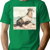 Keep An Eye On The Coast T-Shirt - Green