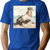 Keep An Eye On The Coast T-Shirt - Blue