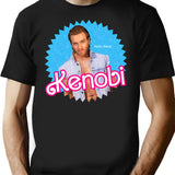 Ken Obi T-Shirt - Retro Graphic Tee for Men & Women - Black
