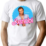 Ken Obi T-Shirt - Retro Graphic Tee for Men & Women - White