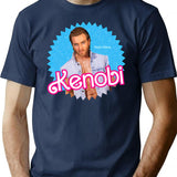 Ken Obi T-Shirt - Retro Graphic Tee for Men & Women - Navy
