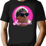 Ken You Not Shirt - Retro Graphic Tee for Men & Women - Black