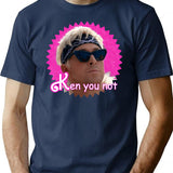 Ken You Not Shirt - Retro Graphic Tee for Men & Women - Navy