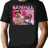 Kendall Homage T-Shirt - Retro Graphic Tee for Men & Women - Black
