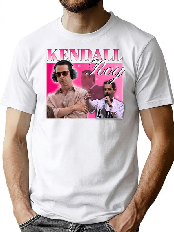 Kendall Homage T-Shirt - Retro Graphic Tee for Men & Women - White