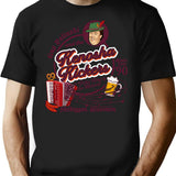 Kenosha Kickers The Polka King Of The Midwest T-Shirt - Black