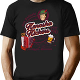 Kenosha Kickers The Polka King Of The Midwest T-Shirt for Men & Women, T-Shirts Graphic Tee - Black