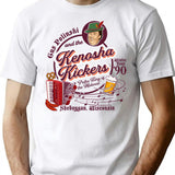 Kenosha Kickers The Polka King Of The Midwest T-Shirt for Men & Women, T-Shirts Graphic Tee - White
