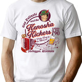 Kenosha Kickers The Polka King Of The Midwest T-Shirt - White