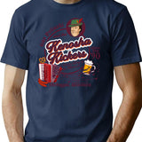 Kenosha Kickers The Polka King Of The Midwest T-Shirt for Men & Women, T-Shirts Graphic Tee - Navy