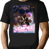 Kenpire Shirt T-Shirt - Retro Graphic Tee for Men & Women - Black