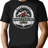 Kevin Home Security T-Shirt for Men & Women, T-Shirts Graphic Tee - Black