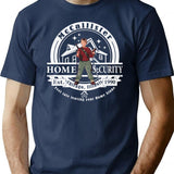 Kevin Home Security T-Shirt for Men & Women, T-Shirts Graphic Tee - Navy