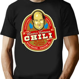 Kevin Malone Chili Label T-Shirt for Men & Women, T-Shirts Graphic Tee - Black