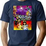 Ki-Chan Demon Hunter Comic Pop T-Shirt for Men & Women, T-Shirts Graphic Tee - Navy
