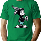 Kid Bugsbunny T-Shirt - Retro Graphic Tee for Men & Women - Green