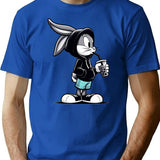 Kid Bugsbunny T-Shirt - Retro Graphic Tee for Men & Women - Blue